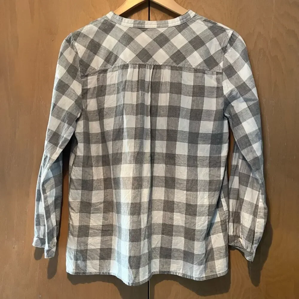 J. Crew Flannel Top